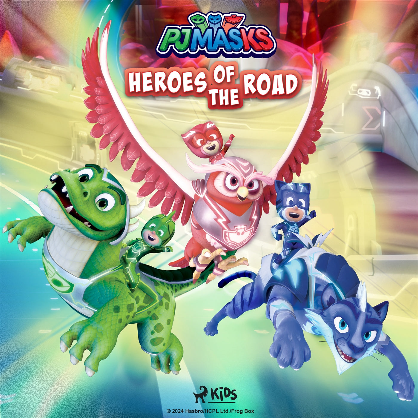 PJ Masks - Heroes of the Road – Ljudbok