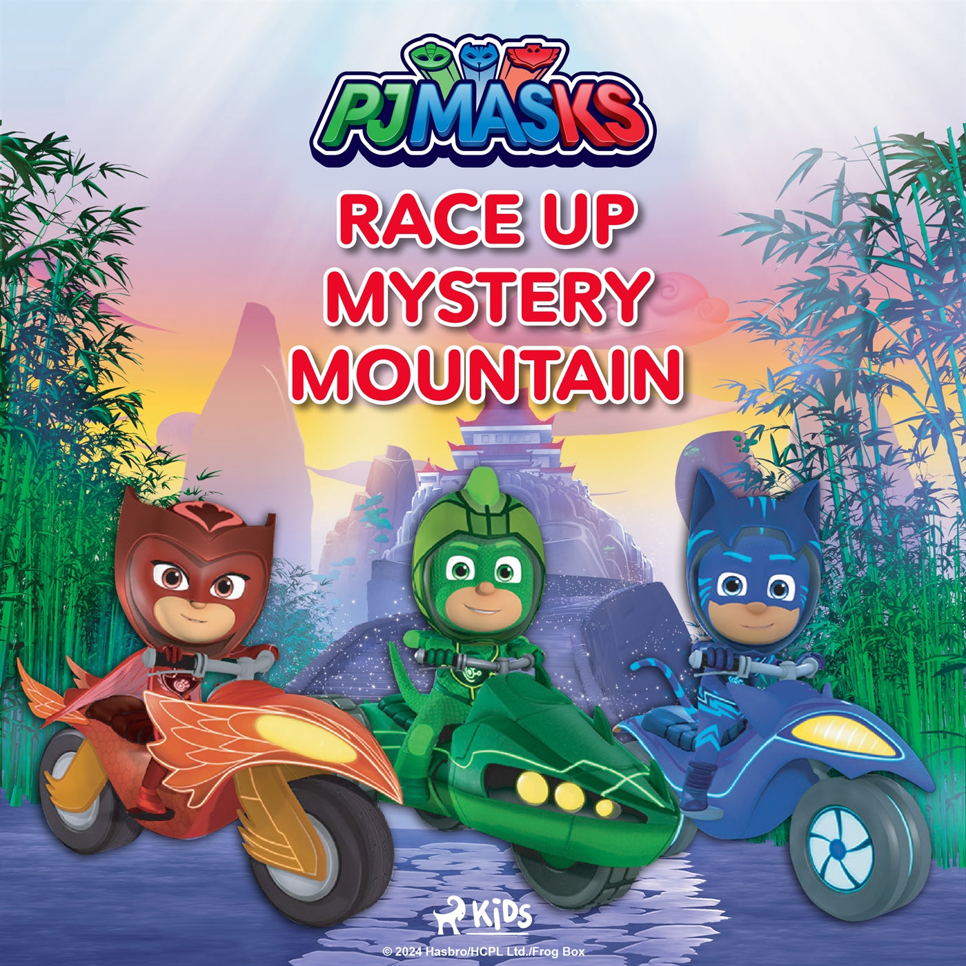 PJ Masks - Race Up Mystery Mountain – Ljudbok