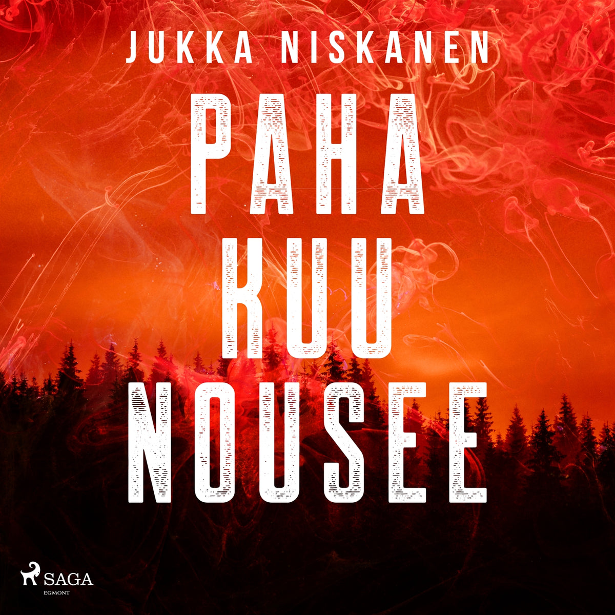 Paha kuu nousee – Ljudbok