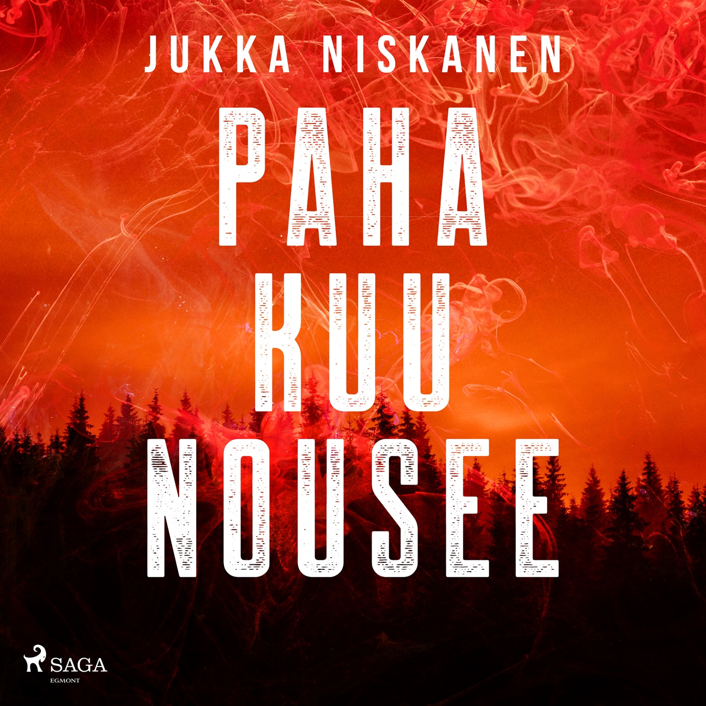 Paha kuu nousee – Ljudbok