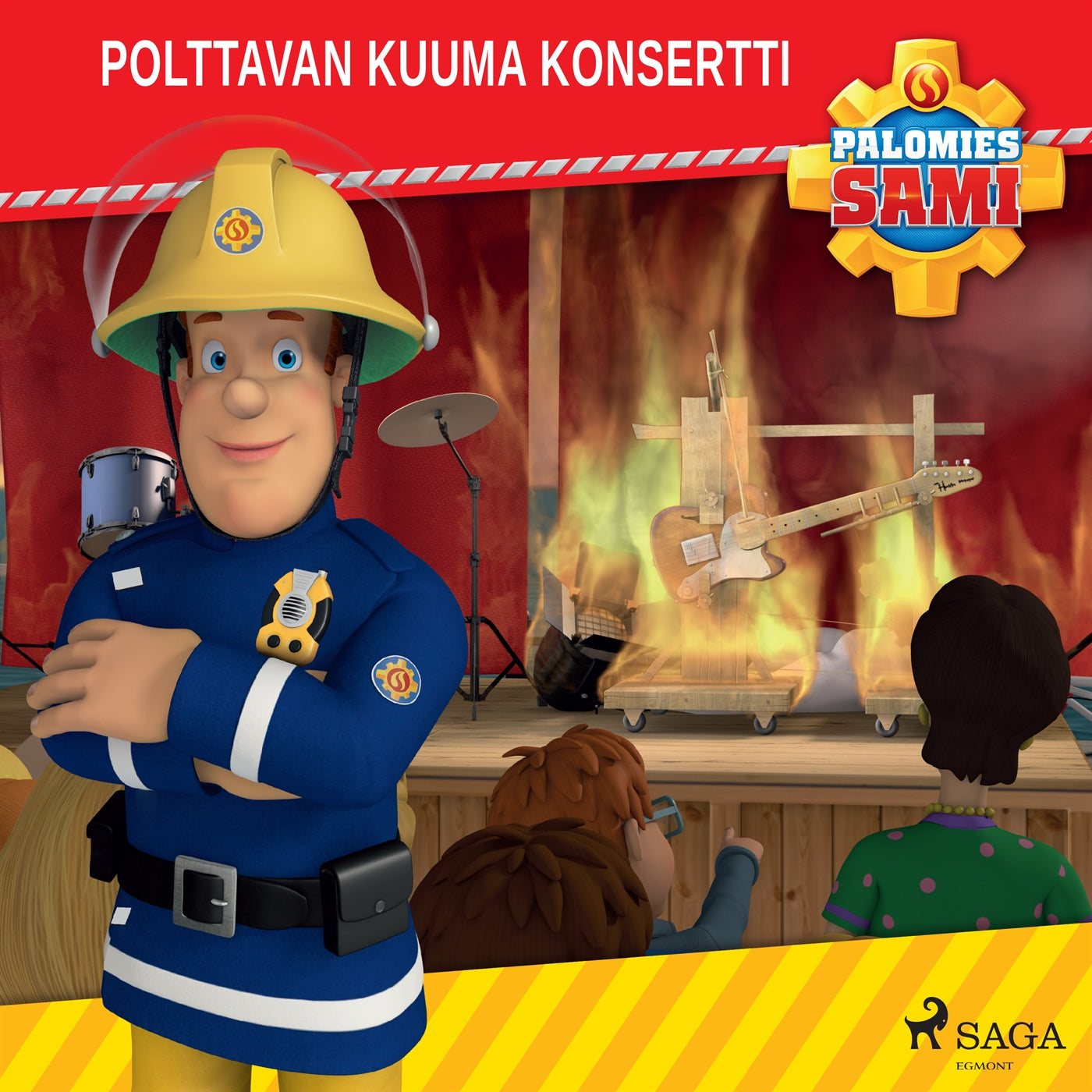 Palomies Sami - Polttavan kuuma konsertti – Ljudbok