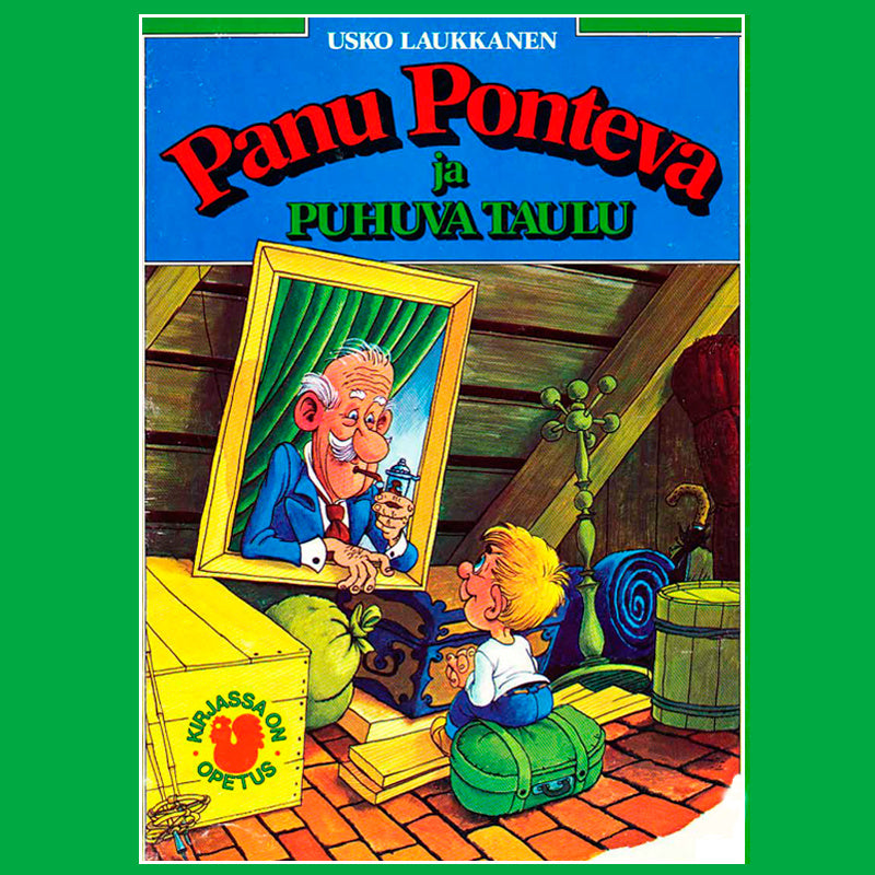 Panu Ponteva ja puhuva taulu – Ljudbok