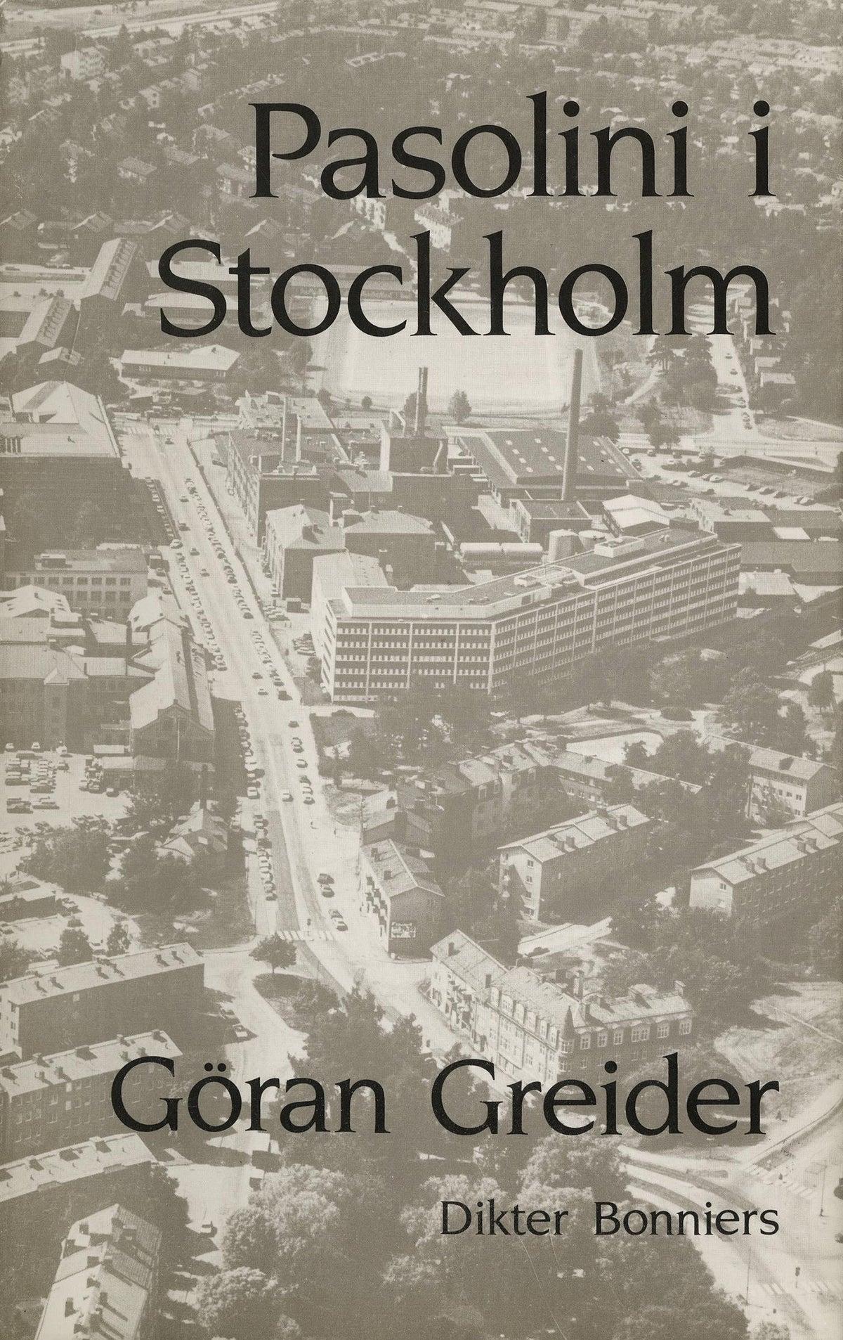 Pasolini i Stockholm : Dikter – E-bok