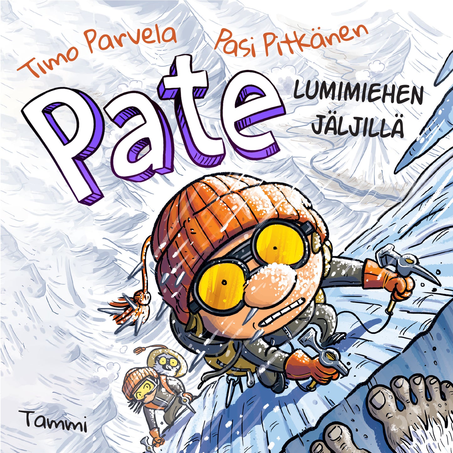 Pate lumimiehen jäljillä – Ljudbok