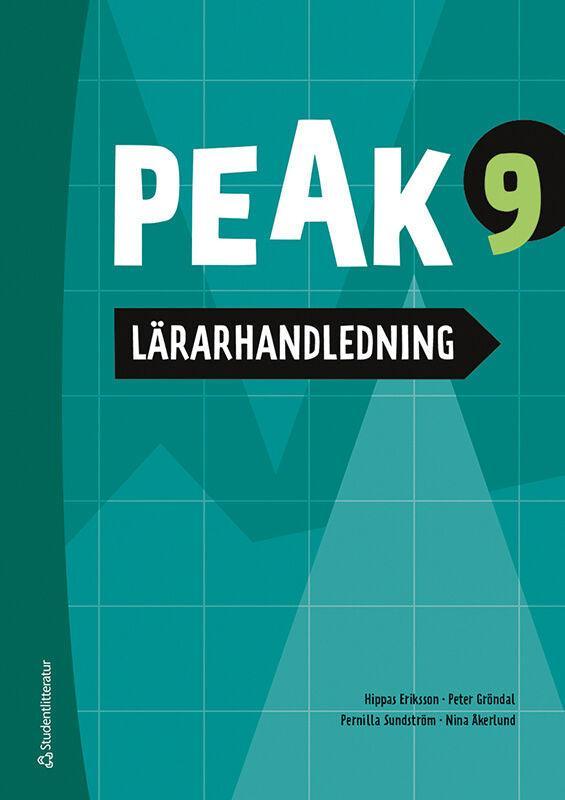 Peak 9 Digital lärarlicens 12 mån - Digibok