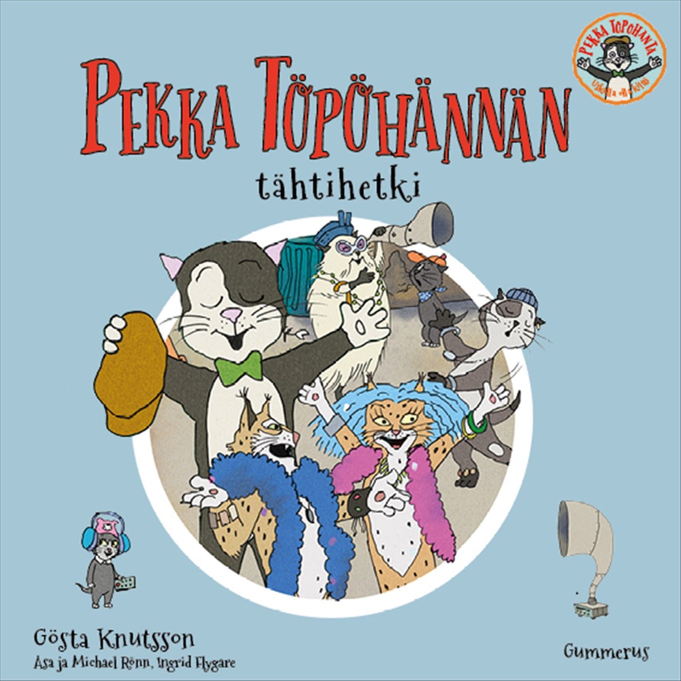 Pekka Töpöhännän tähtihetki – Ljudbok