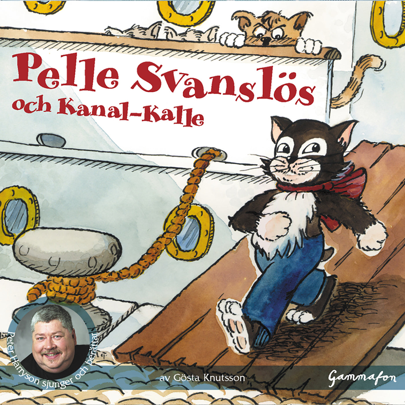 Pelle Svanslös och Kanal-Kalle – Ljudbok