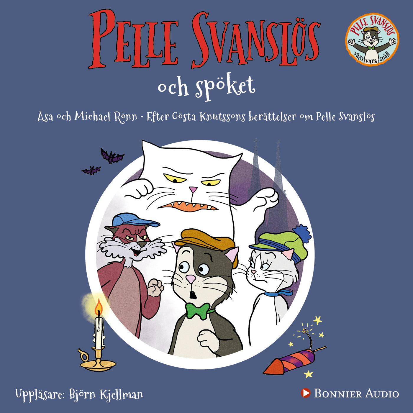 Pelle Svanslös och spöket – Ljudbok