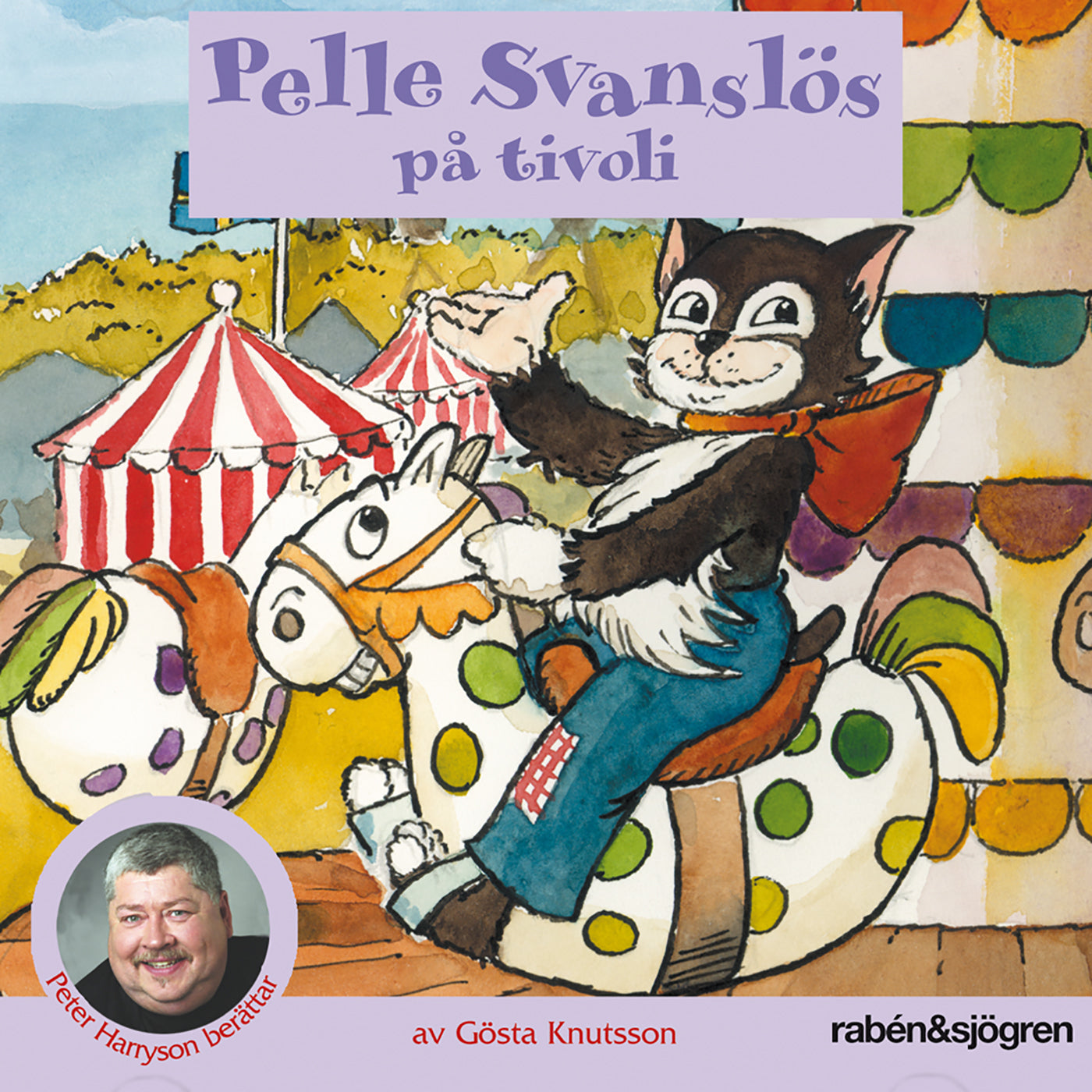 Pelle Svanslös på tivoli – Ljudbok