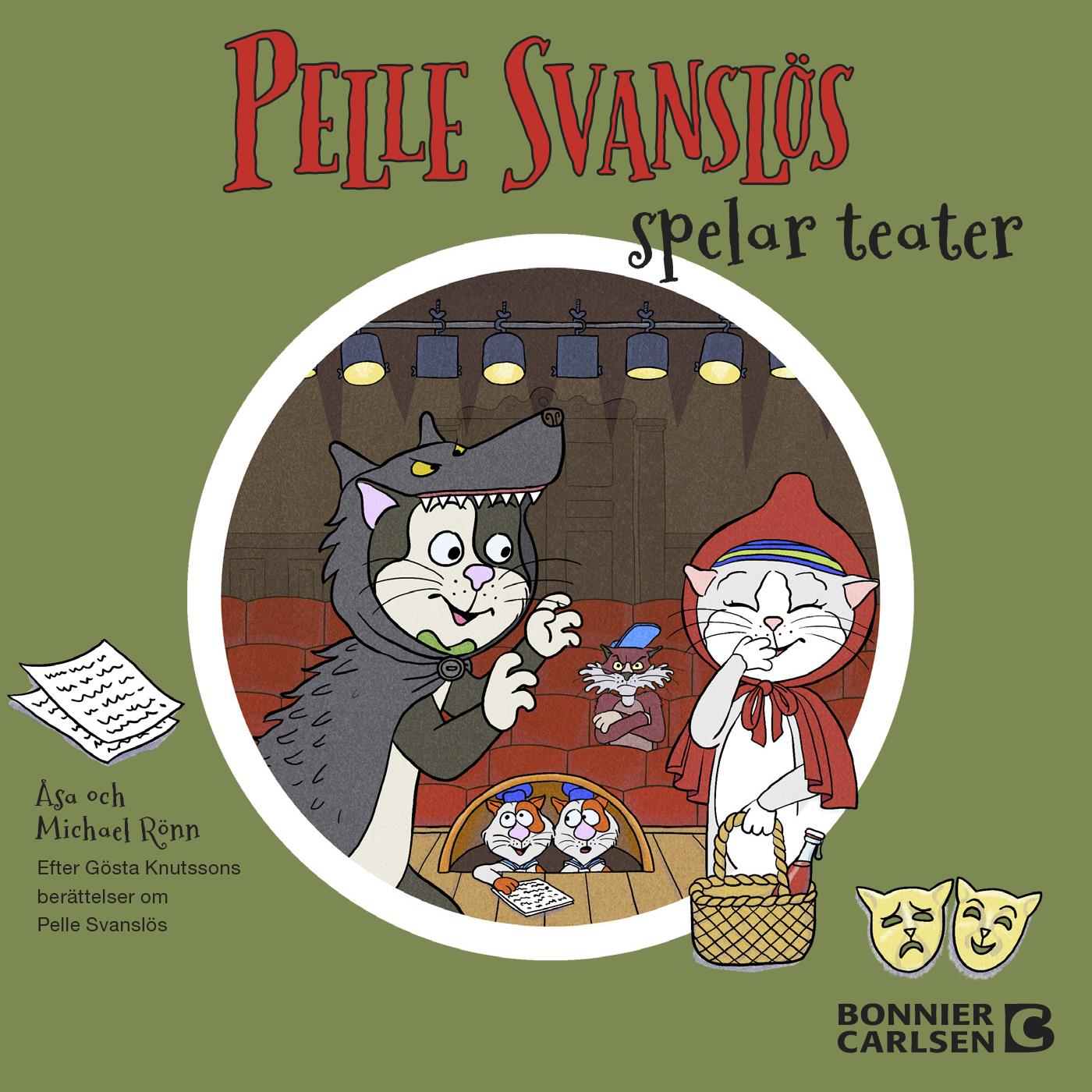 Pelle Svanslös spelar teater – Ljudbok