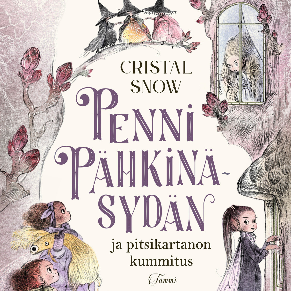 Penni Pähkinäsydän ja pitsikartanon kummitus – Ljudbok