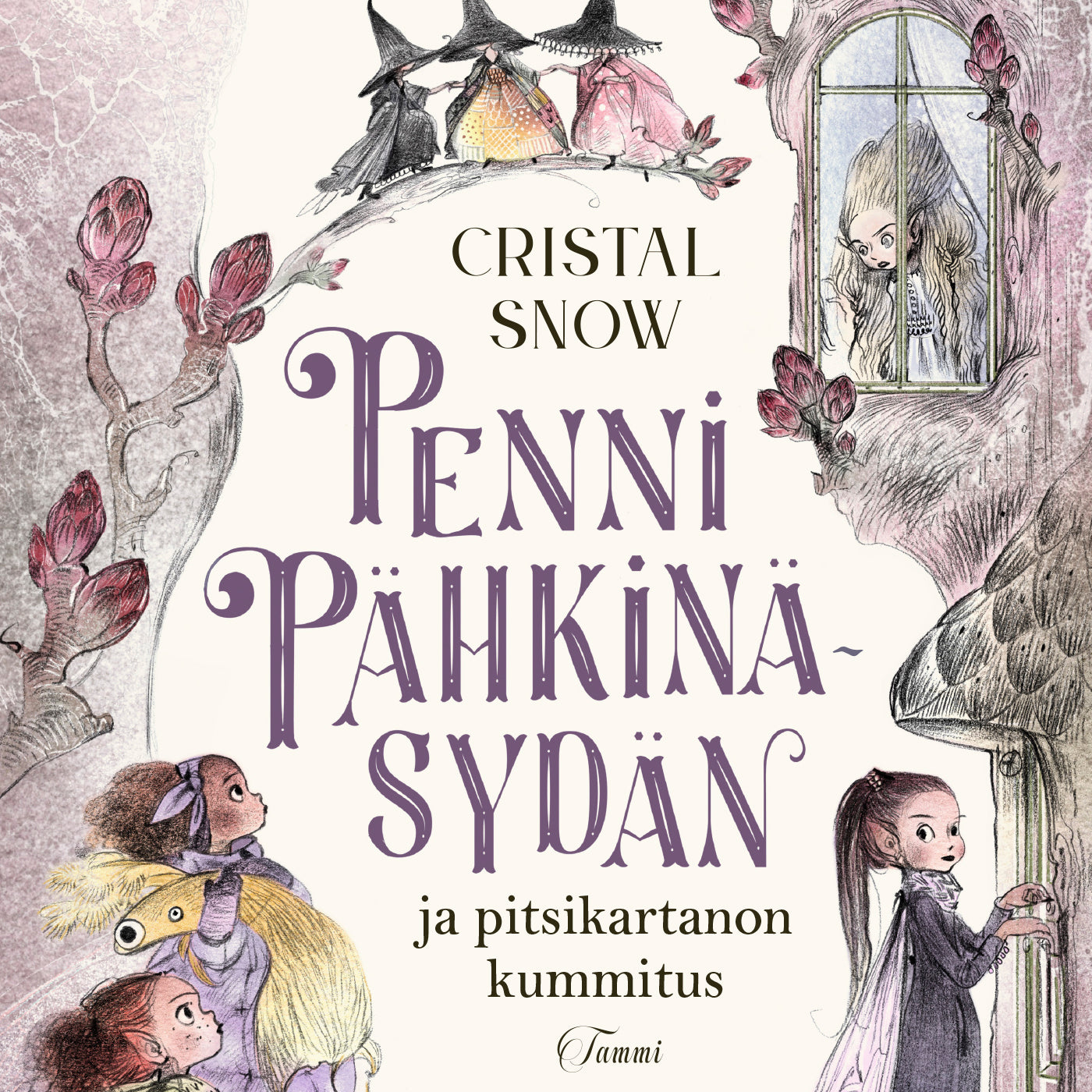 Penni Pähkinäsydän ja pitsikartanon kummitus – Ljudbok