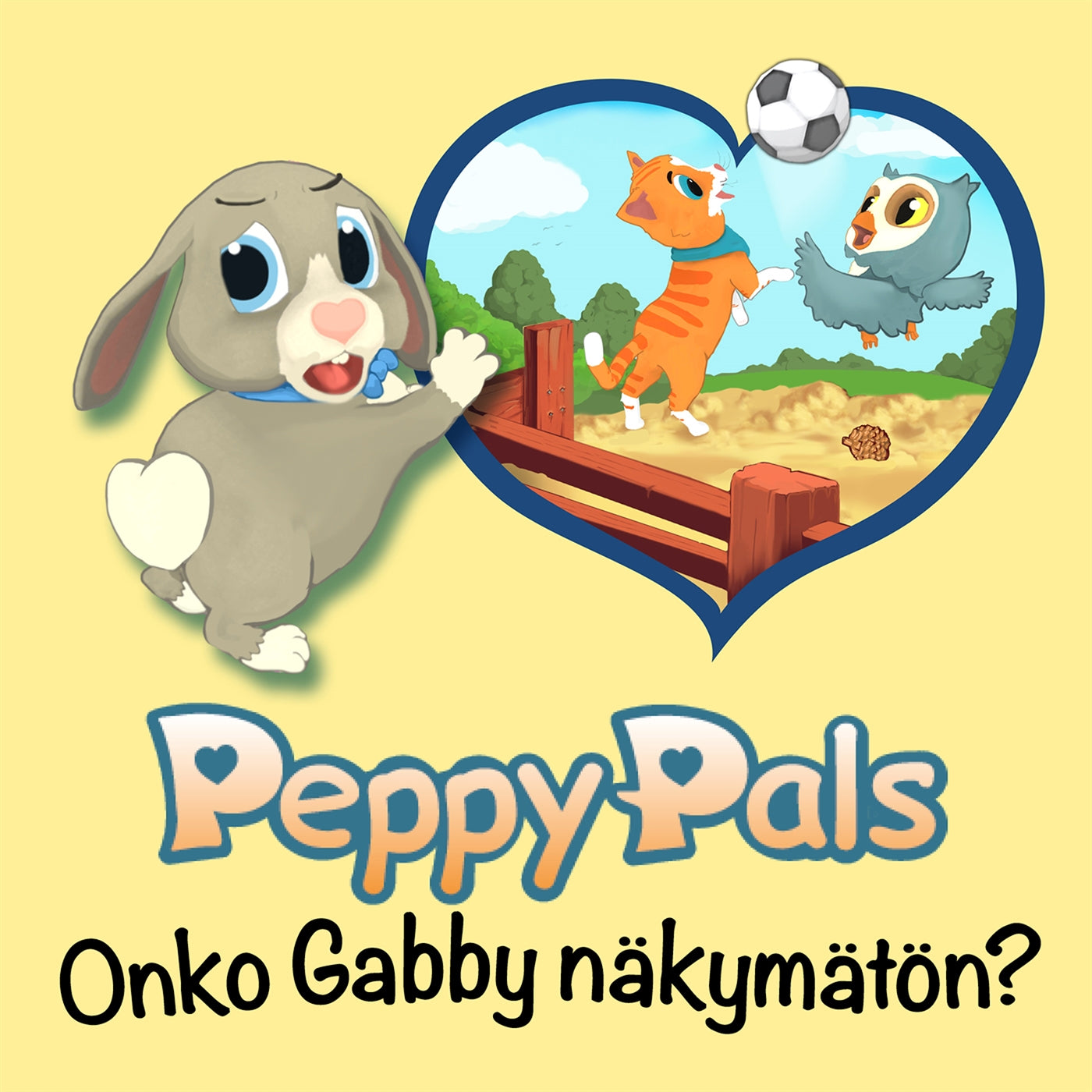Peppy Pals: Onko Gabby näkymätön? – Ljudbok