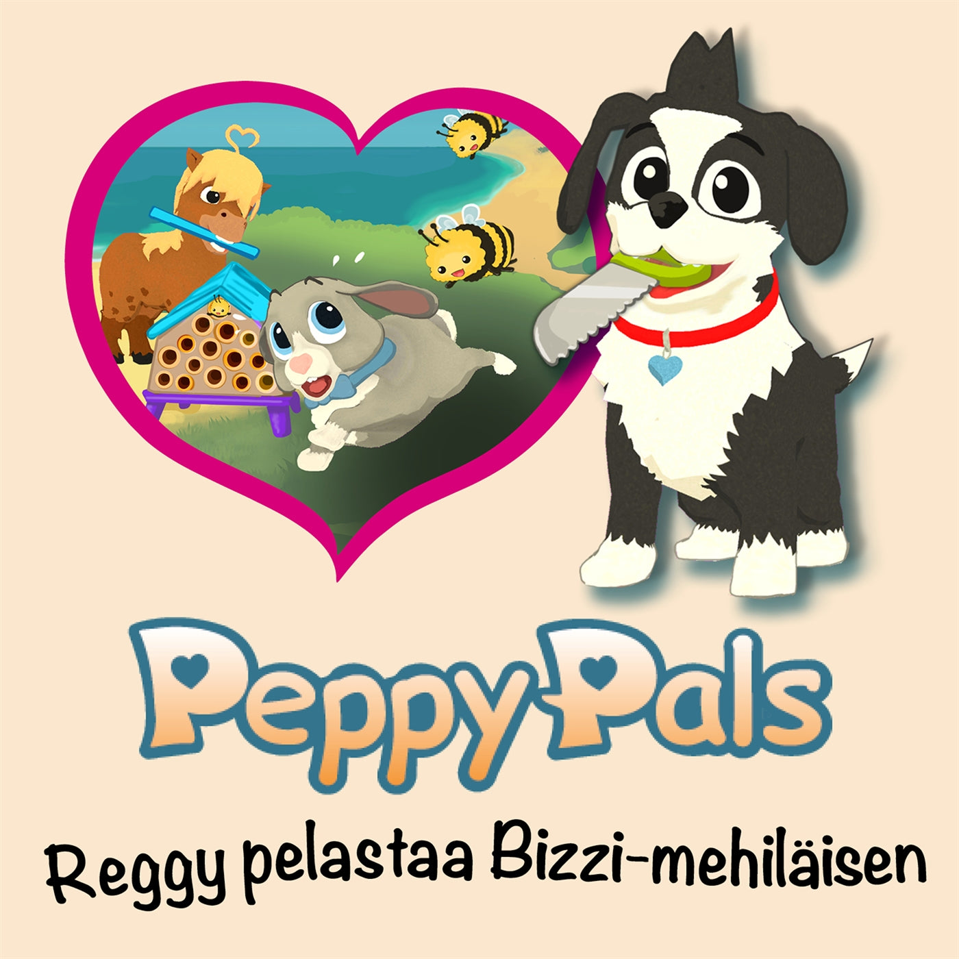 Peppy Pals: Reggy pelastaa Bizzi-mehiläisen – Ljudbok