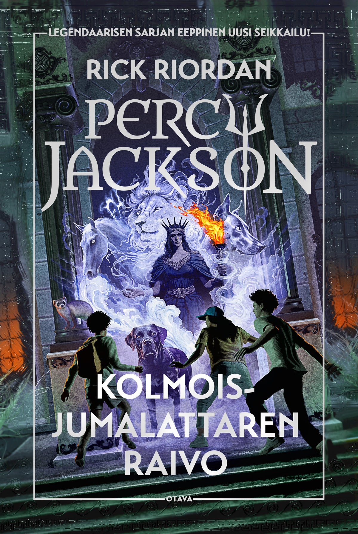 Percy Jackson - Kolmoisjumalattaren raivo – E-bok