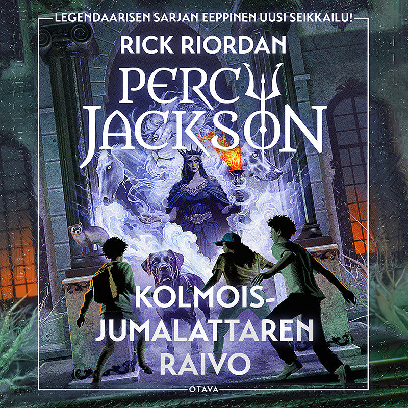 Percy Jackson – Kolmoisjumalattaren raivo – Ljudbok
