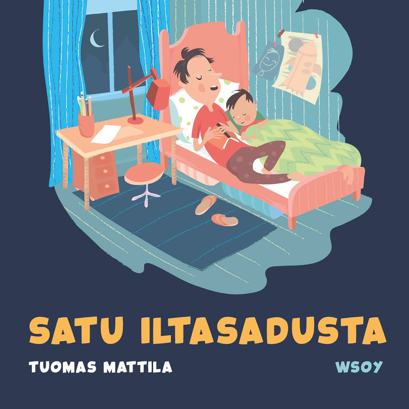 Pikku Kakkosen iltasatu: Satu iltasadusta – Ljudbok