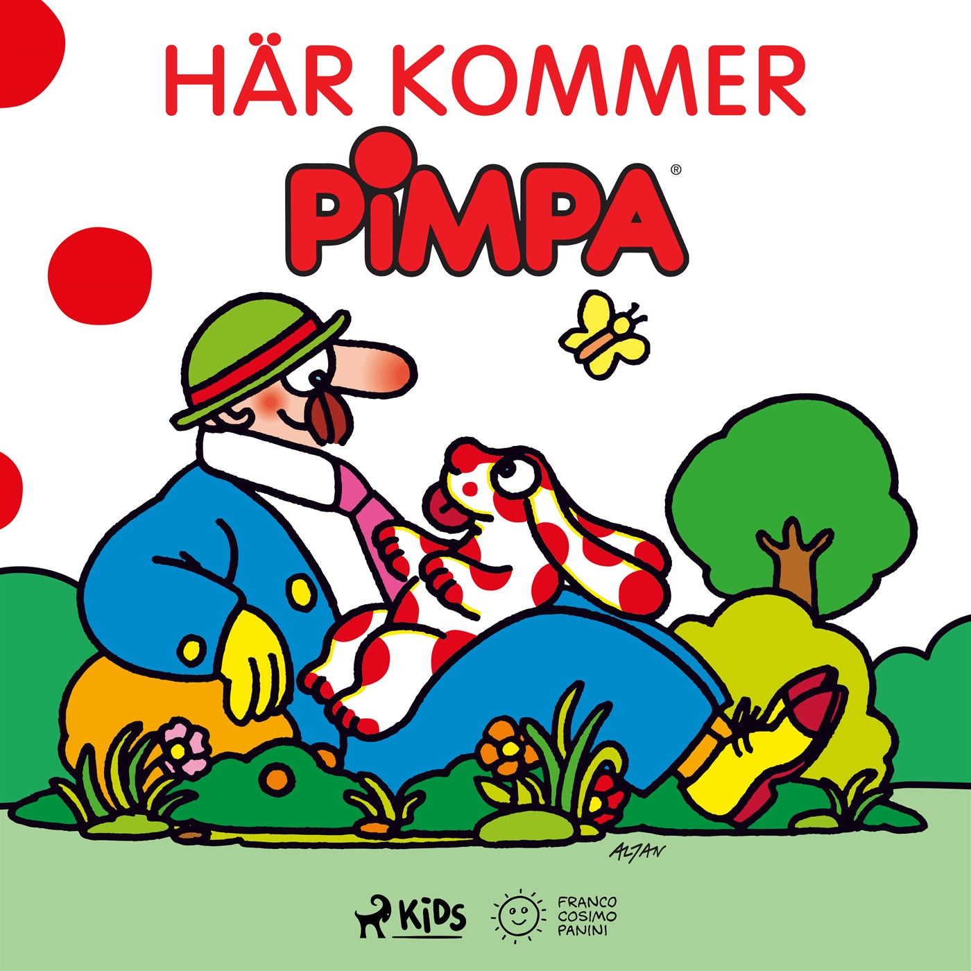 Pimpa - Här kommer Pimpa – Ljudbok