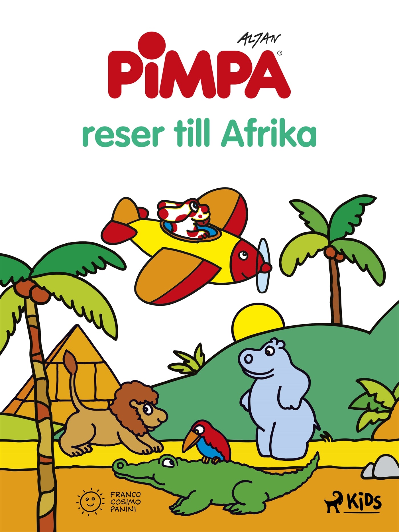 Pimpa - Pimpa reser till Afrika – E-bok