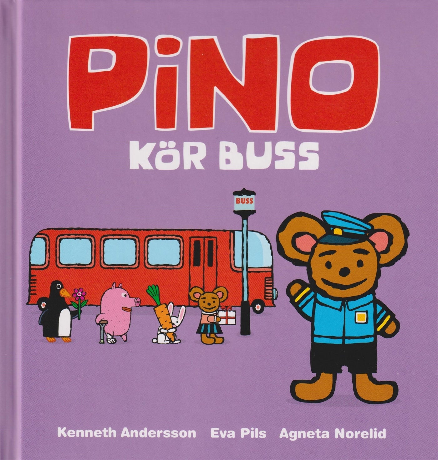 Pino kör buss – E-bok