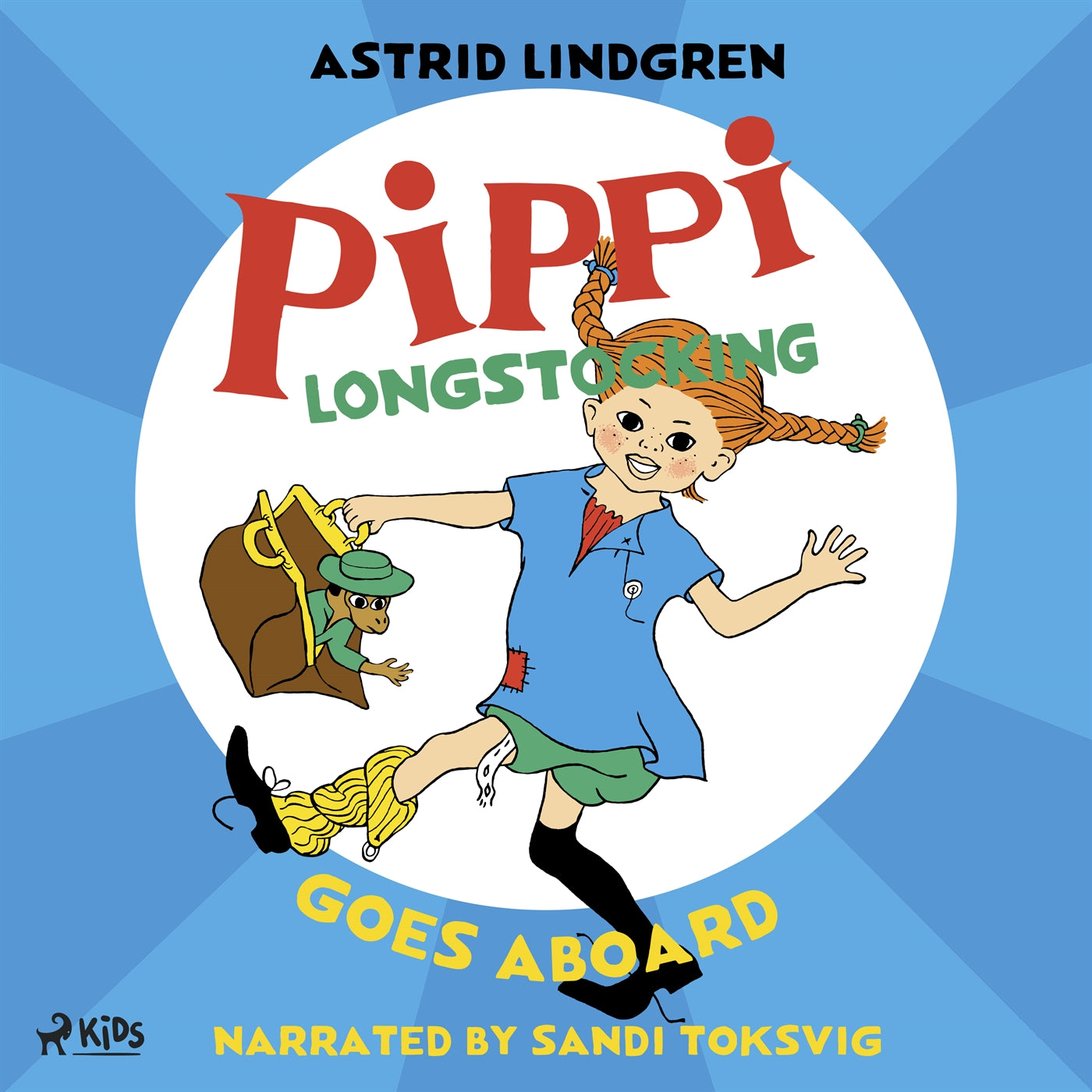 Pippi Longstocking Goes Aboard – Ljudbok