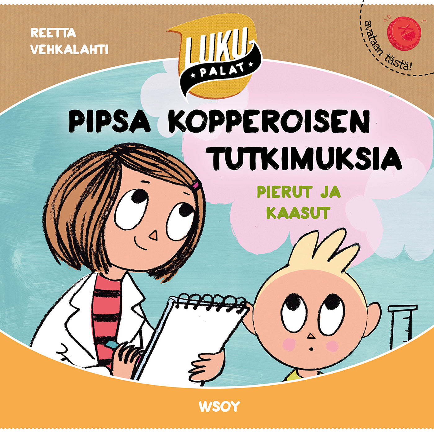 Pipsa Kopperoisen tutkimuksia: Pierut ja kaasut – Ljudbok