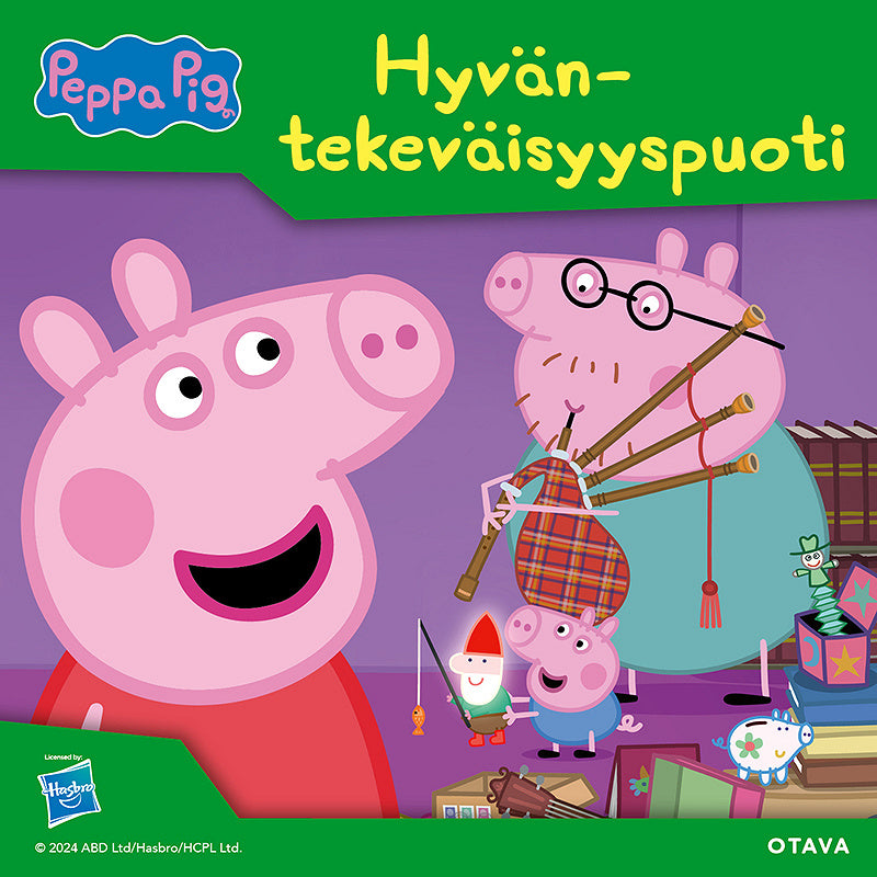 Pipsa Possu - Hyväntekeväisyyspuoti – Ljudbok