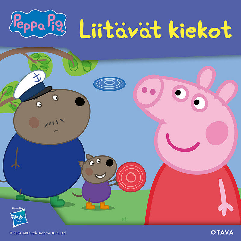 Pipsa Possu - Liitävät kiekot – Ljudbok