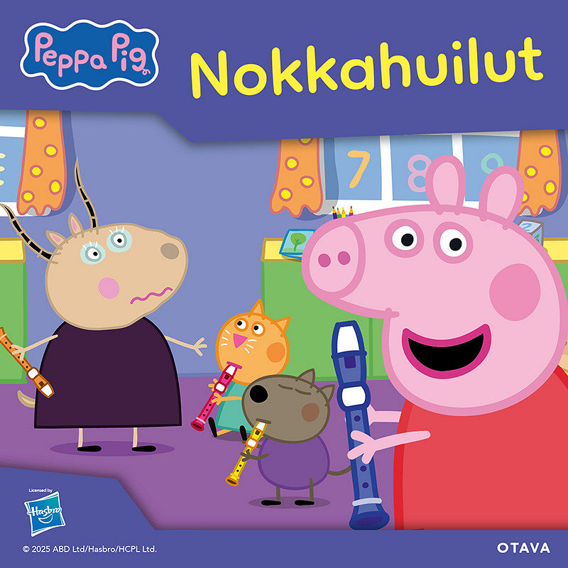 Pipsa Possu - Nokkahuilut – Ljudbok