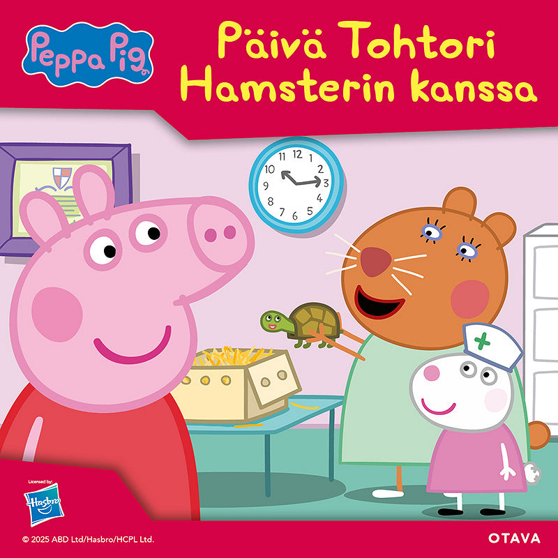 Pipsa Possu - Päivä tohtori Hamsterin kanssa – Ljudbok