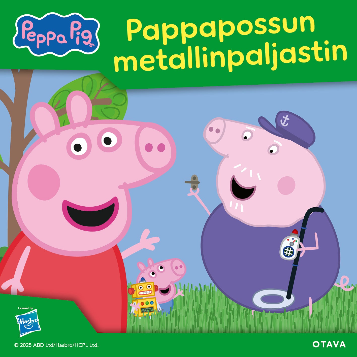 Pipsa Possu - Pappapossun metallinpaljastin – Ljudbok