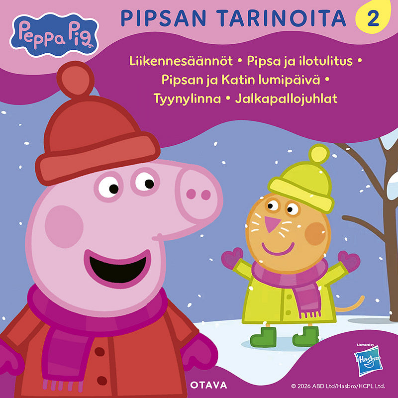 Pipsa Possu - Pipsan tarinoita 2 – Ljudbok