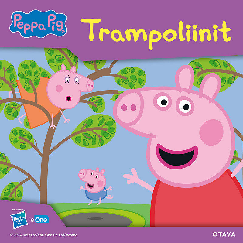 Pipsa Possu - Trampoliinit – Ljudbok