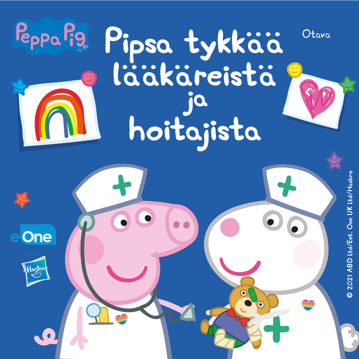 Pipsa tykkää lääkäreistä ja hoitajista – Ljudbok