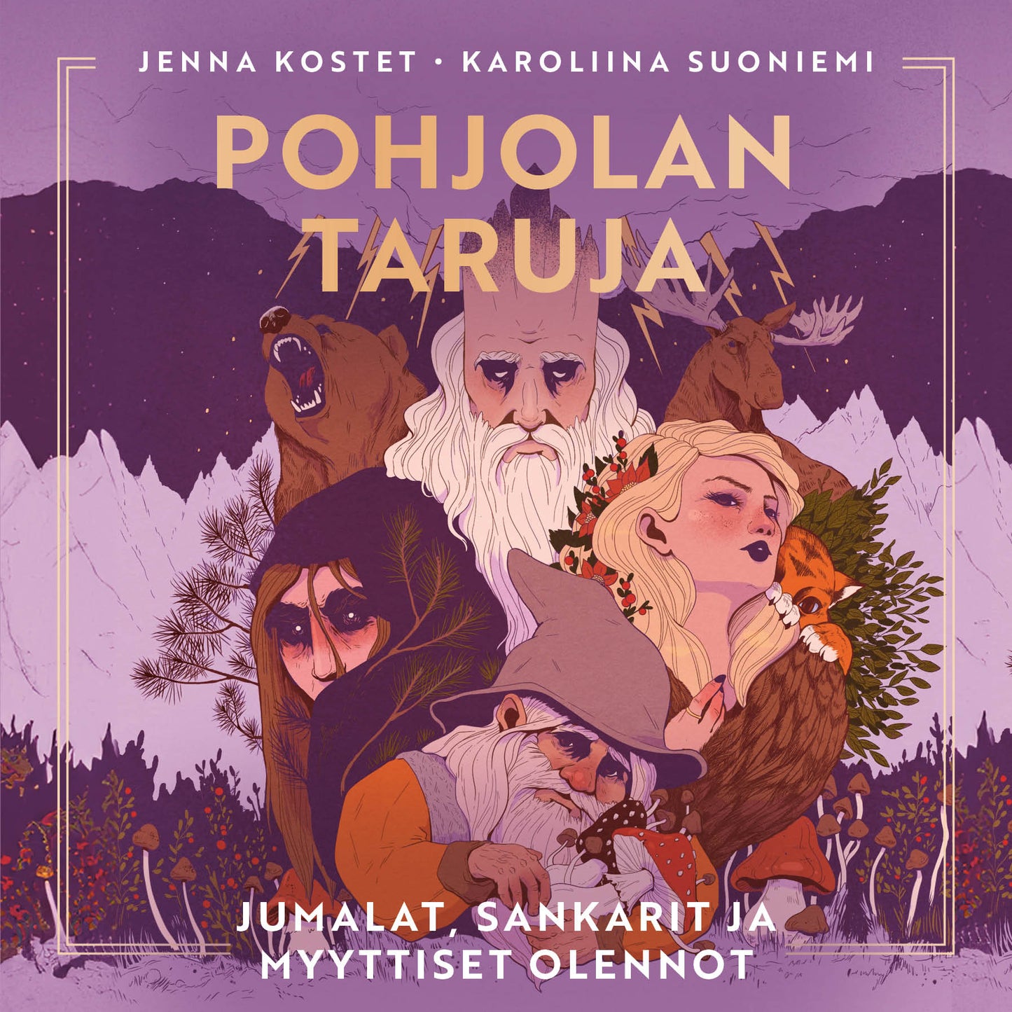 Pohjolan taruja: Jumalat, sankarit ja myyttiset olennot – Ljudbok