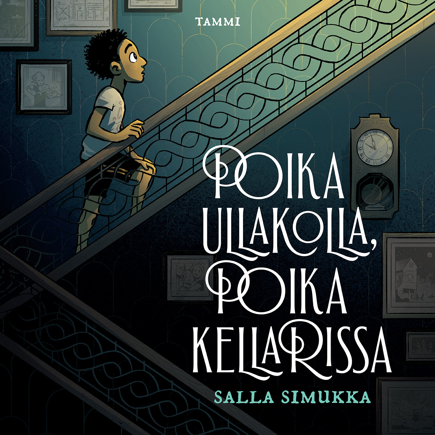 Poika ullakolla, poika kellarissa – Ljudbok