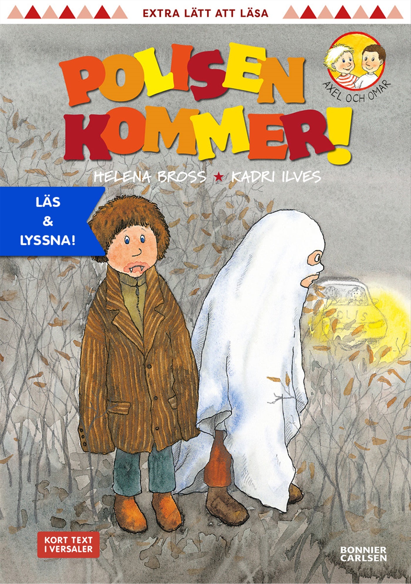Polisen kommer! (e-bok + ljud) – E-bok