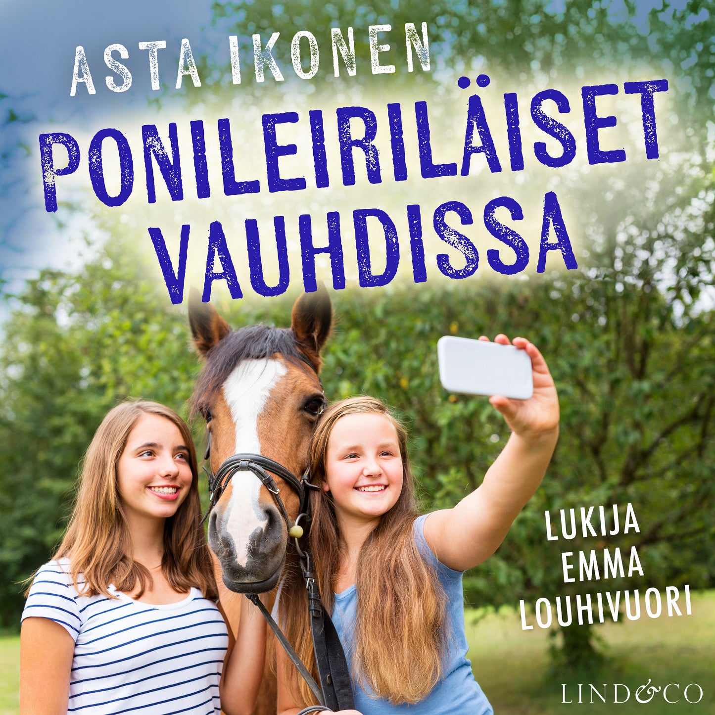 Ponileiriläiset vauhdissa – Ljudbok