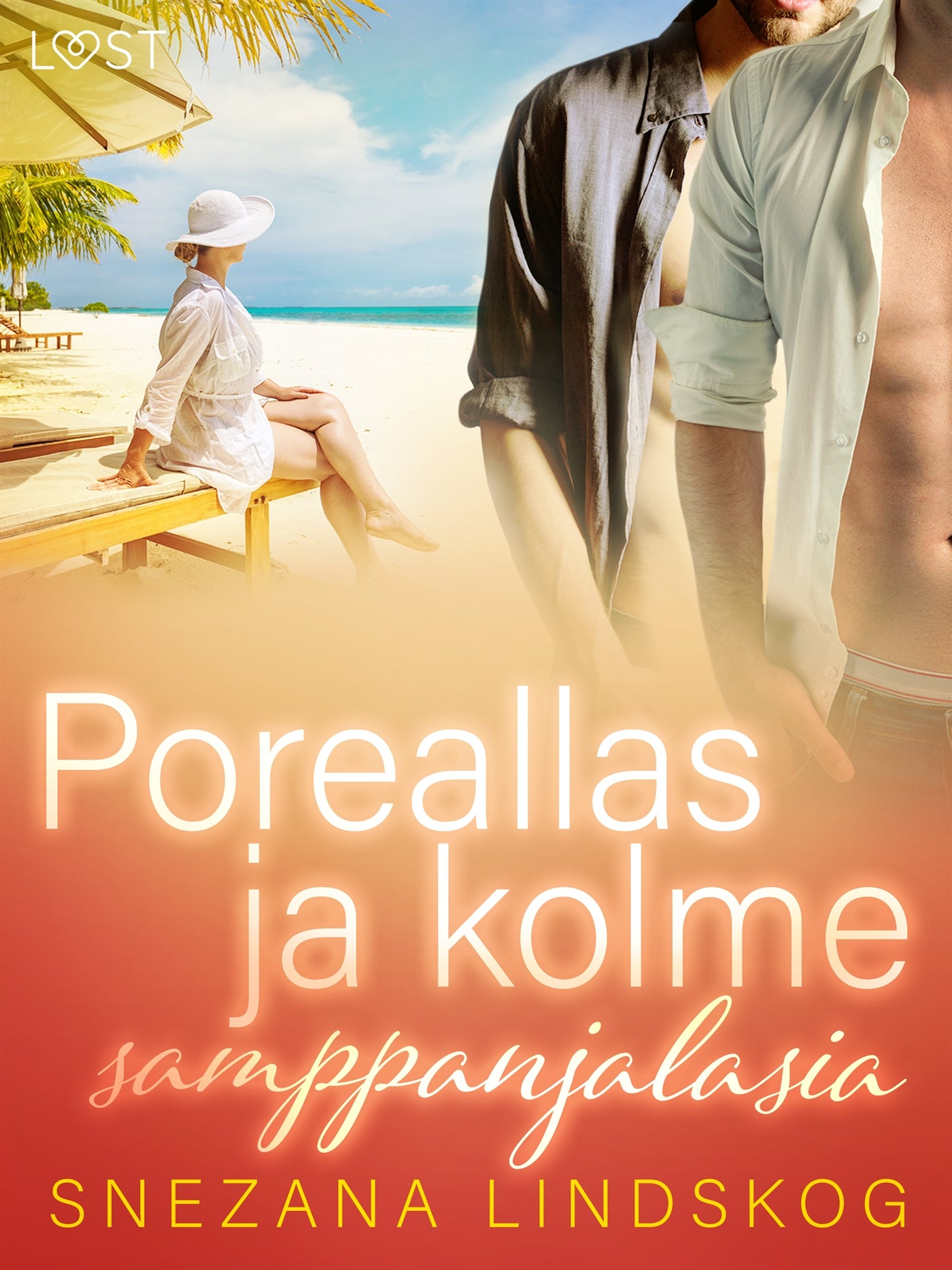 Poreallas ja kolme samppanjalasia – eroottinen novelli – E-bok