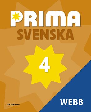 Prima Svenska 4 Lärarwebb Individlicens 12 mån (OBS! Endast för lärare)
