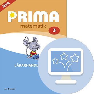 Prima matematik 3, lärarpaket inkl elevträning (OBS! Endast för lärare)