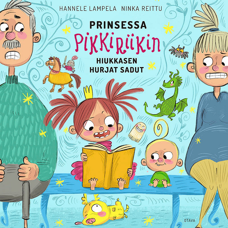 Prinsessa Pikkiriikin hiukkasen hurjat sadut – Ljudbok