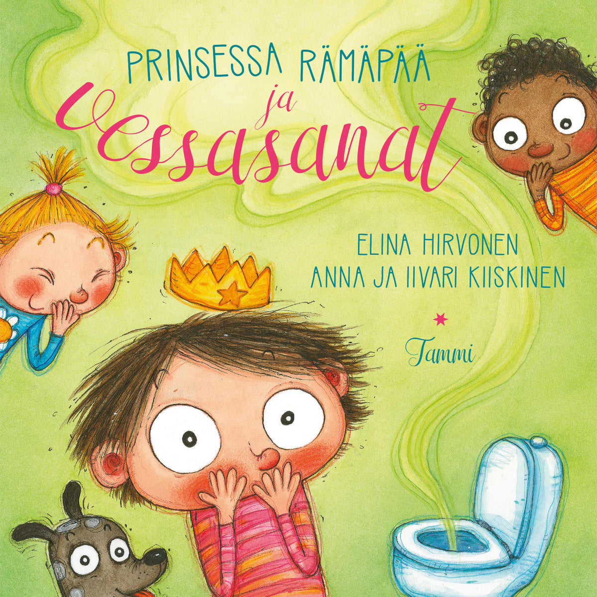 Prinsessa Rämäpää ja vessasanat – Ljudbok