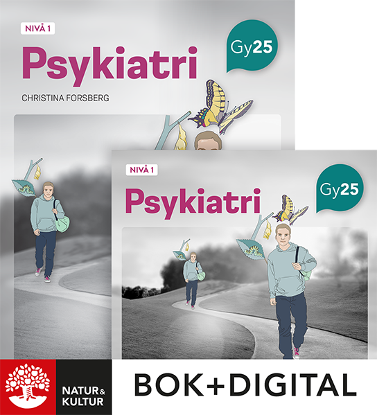 Psykiatri nivå 1 Paket Bok+Digital