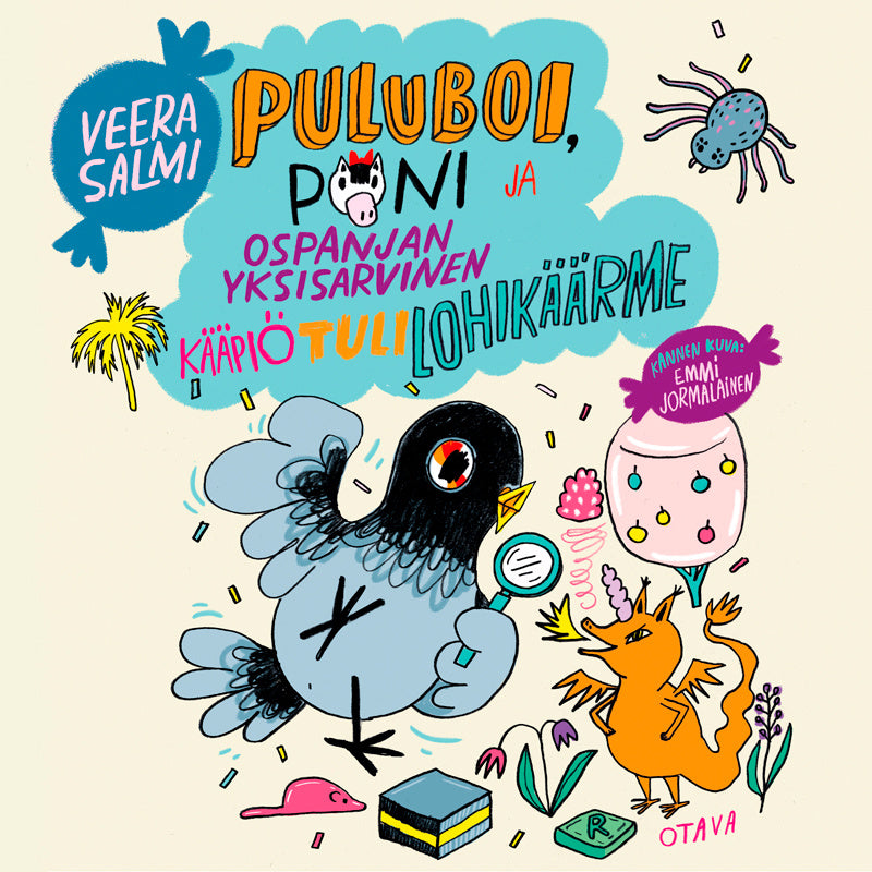 Puluboi, Poni ja Ospanjan yksisarvinen kääpiötulilohikäärme – Ljudbok