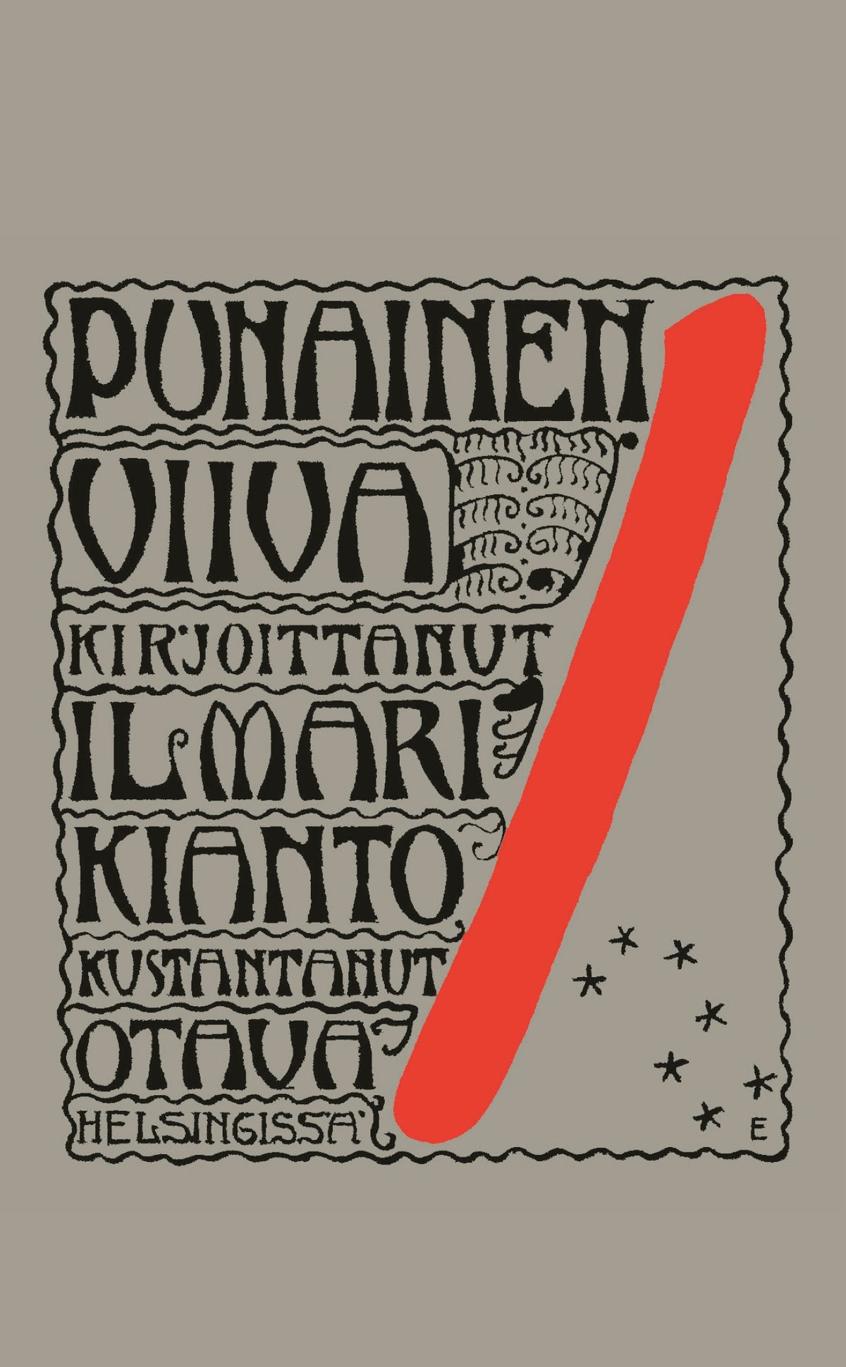 Punainen viiva – E-bok