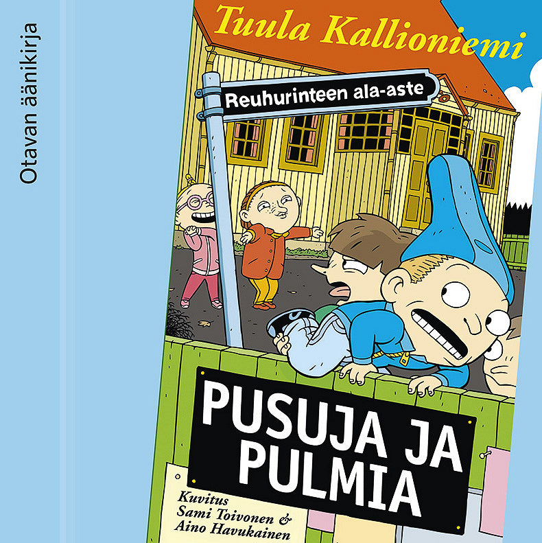 Pusuja ja pulmia – Ljudbok