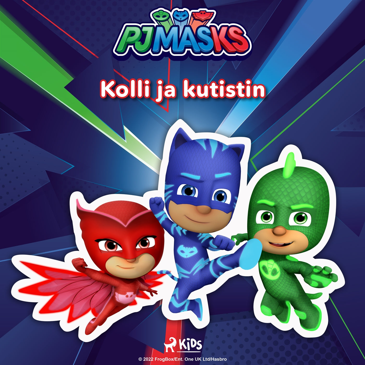 Pyjamasankarit - Kolli ja kutistin – Ljudbok