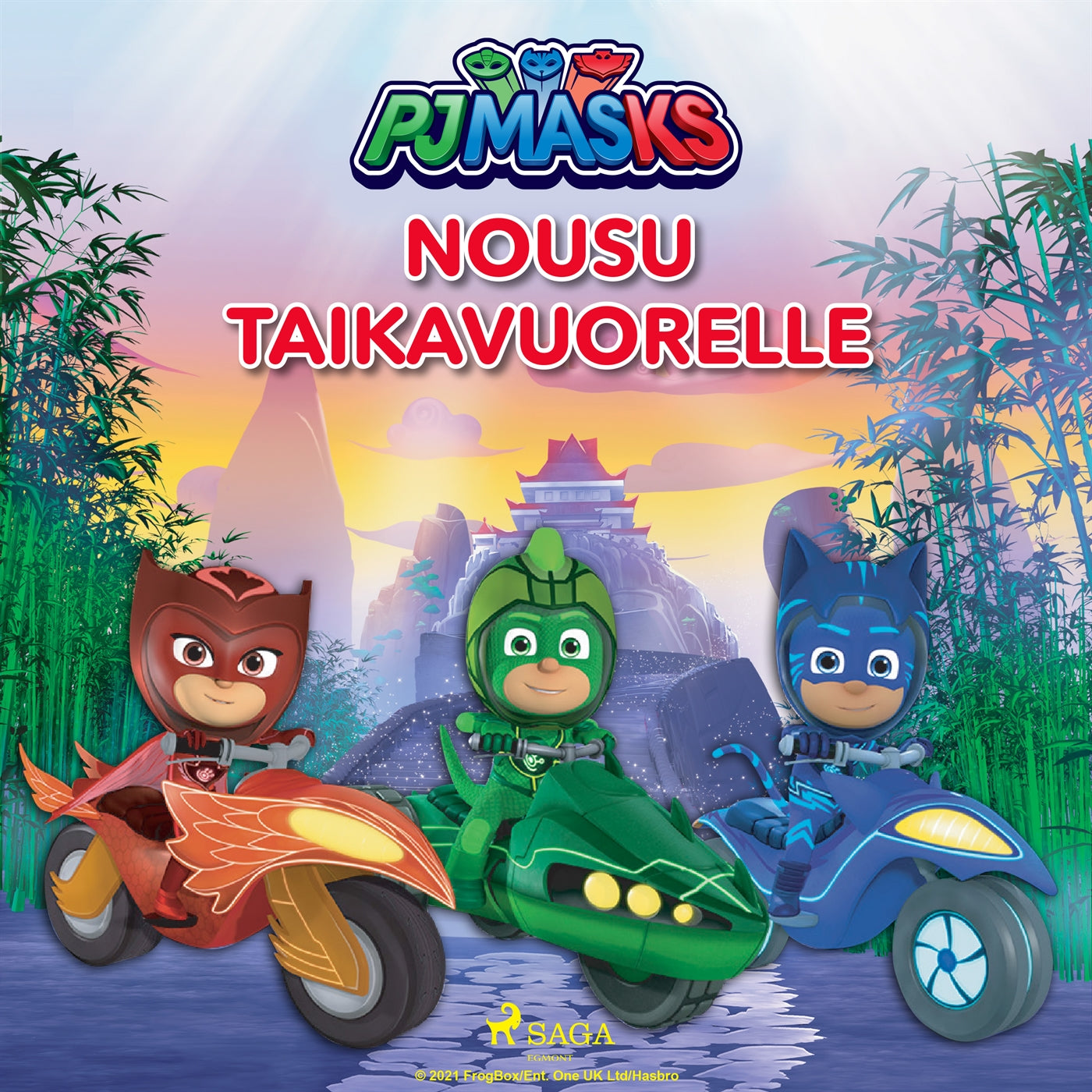 Pyjamasankarit - Nousu taikavuorelle – Ljudbok