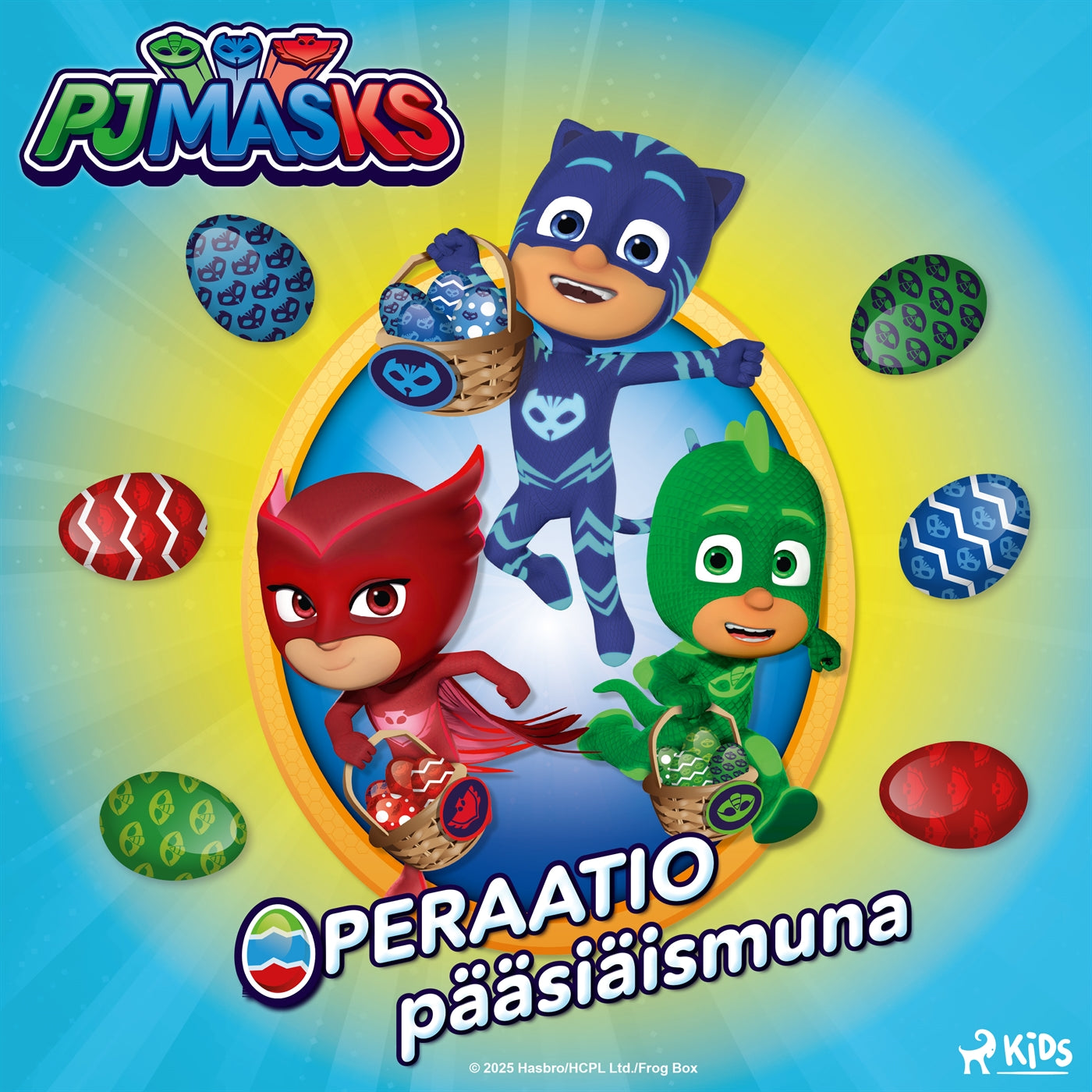 Pyjamasankarit – Operaatio pääsiäismuna – Ljudbok